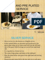 Silver and Pre Plated Service