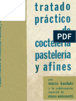 1966 Tratado Práctico de Coctelería, Pastelería y Afines. Enzo Antonetti y Mario Karda PDF