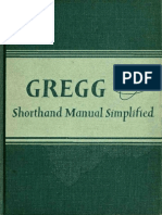 Gregg Shorthand Manual Simplified 