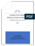 Computer Aided Production Planning