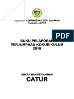 Muka Depan Buku Pelaporan Aktiviti Kokurikulum