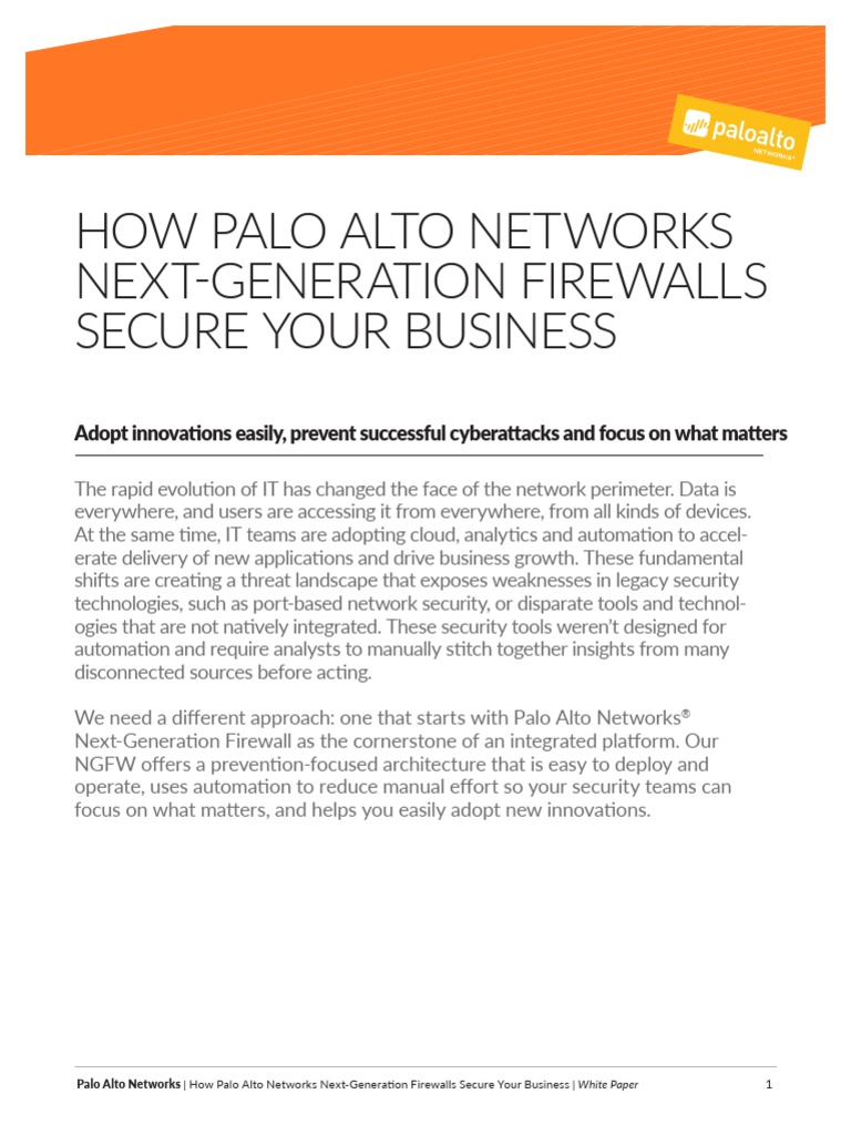 Firewall Features Overview PDF | PDF | Computer Security | Security