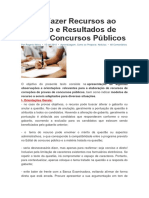 Como Fazer Recursos ao Gabarito e Resultados de Provas Concursos Públicos.docx