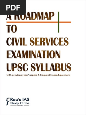 Upsc Ias Exam Syllabus 1pdf Test Assessment