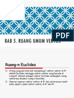 Bab 5. Ruang Vektor Umum