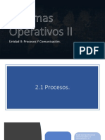 Sistemas Operativos II Unidad 2