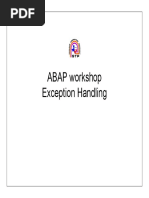 Exception Handaling PDF