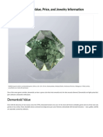 Demantoid Garnet Value, Price, And Jewelry Information - Gem Society