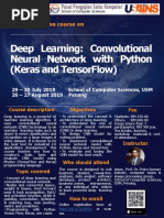 Deep Learning: Convolutional Neural Network With Python (Keras and Tensorflow)