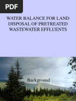 Water Balance Presentation