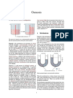 Osmosis: 1 Mechanism