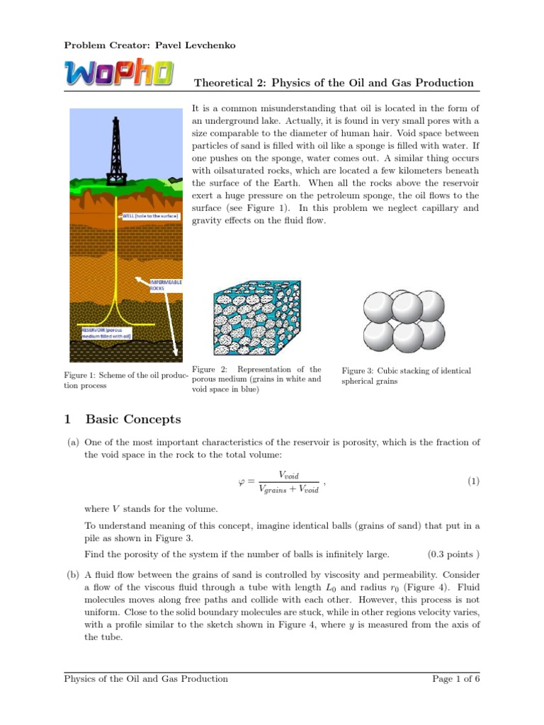 Physics of Oil and Gas Production | PDF | Permeability (Earth Sciences ...