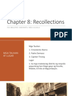 Chapter 8: Recollections: Ika-Walong Kabanata: Mga Alaala