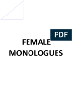 Female Monologues