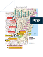 Chennai Metro Map PDF