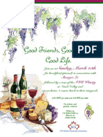 Good Friends, Good Wine, Good Life.: Sunday, March 10th