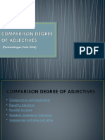 Comparison Degree of Adjectives