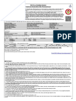 Irctcs E Ticketing Service Electronic Reservation Slip (Personal User)