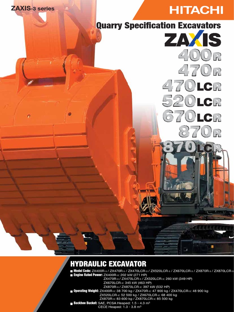 Catalogo Zaxis 470 | PDF | Piston | Cylinder (Engine)