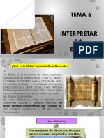 Interpretar La Biblia