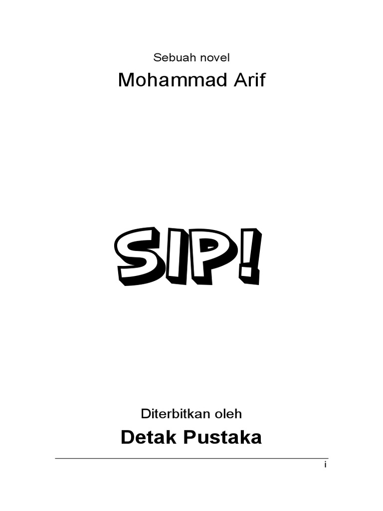 Mohammad Arif Sip Pdf