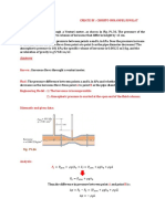 Resoluçã Moran Liquid - Kerosene - Flows - Through - A - Venturi PDF