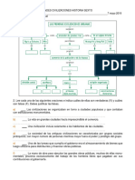 Taller Evaluación Grandes Civilizaciones Historia Sexto