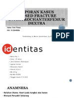 LAPORAN KASUS Fractur Intertrochanter Femur Dextra