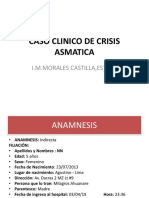 Caso Clinico de Crisis Asmatica