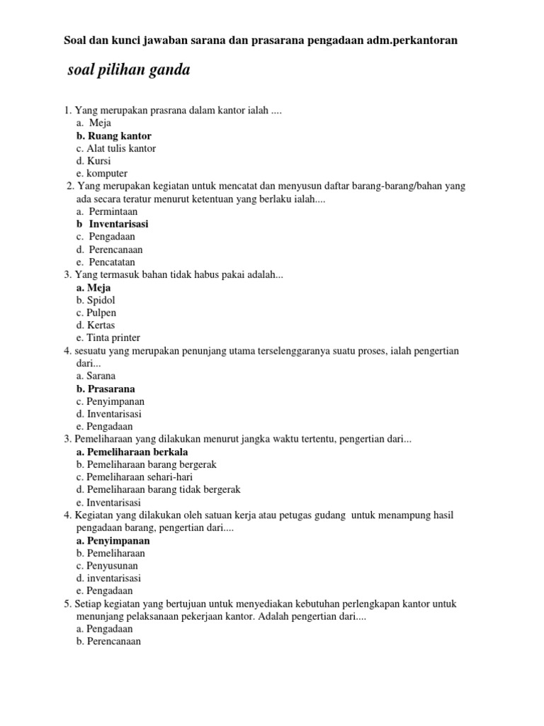 Soal Pilihan Ganda Humas Dan Keprotokolan Kelas 11 Semester 1 Guru Paud