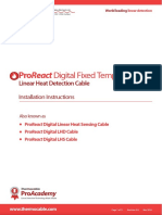 ProReact Digital LHD Installation Instructions