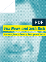 Fox News and Seth Rich: A Timeline