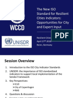 The New ISO Standard For Resilient Cities Indicators