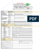 Detailed Lesson Plan (DLP) Format: Learning Competency/ies: Code