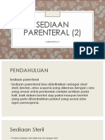 SEDIAAN PARENTERAL (2