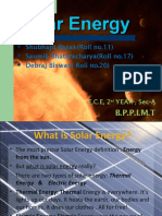 Solar Energy Presentation 