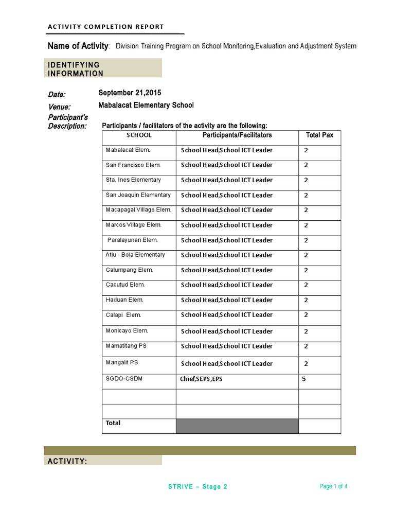 Acr Sample Pdf Quality Management Business