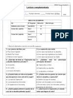 Evaluación 1 Comprensión Lectora