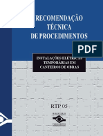 Instalações Elétrica Temporárias Em Canteiro de Obras