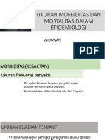 Ukuran Morbiditas Dan Mortalitas Dalam Epidemiologi