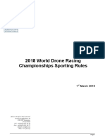 2018 World Drone Racing Championships Sporting Rules March 2018