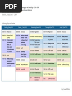 Workshop Seminar Program Flow | PDF
