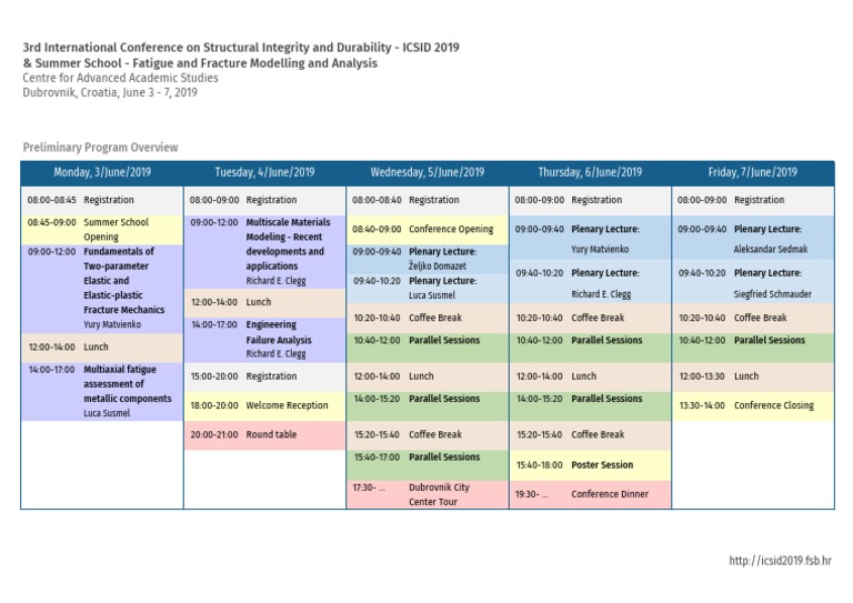 ICSID 2019 Conference Overview | PDF | Materials | Mechanics
