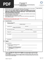 RTO New Application Form