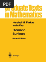 1992 Book RiemannSurfaces PDF