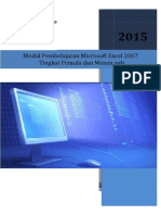 Microsoft Excel 2007 - Pemula Dan Menengah - KKG PDF