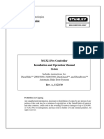 MC-521 Pro Slide Controller Manual de Proramacion Puerta Stanley Casino