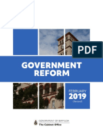 Government Reform February 2019 Report