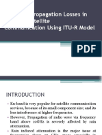 Reducing Propagation Losses in Ku-Band Satellite