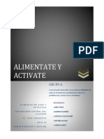 Alimentate y Activate